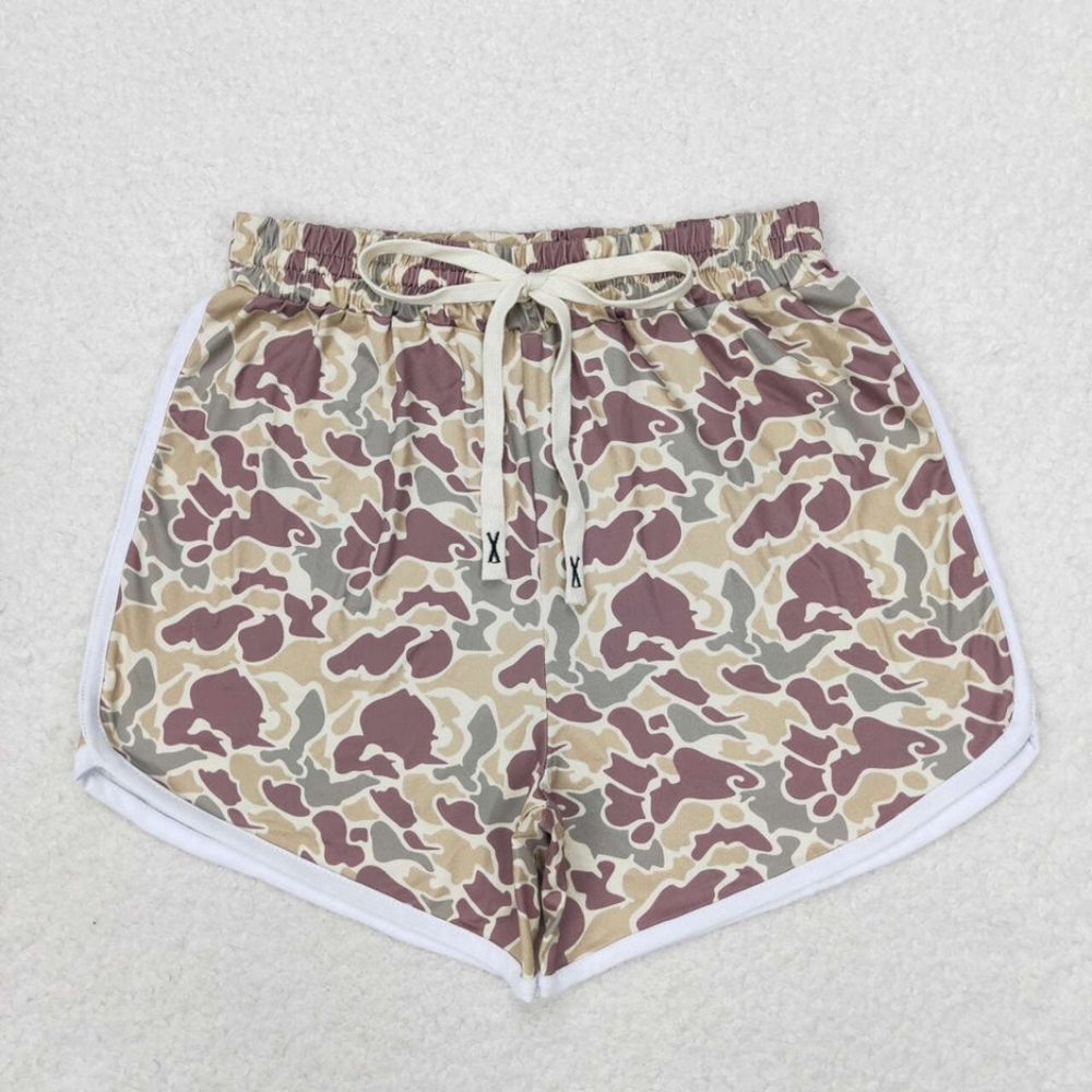 NWT Green Stylish Camo Print Shorts